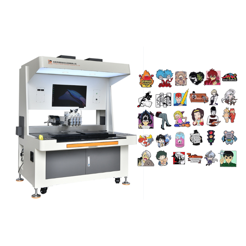 Disney Pin Badge Enamel Pin Filling Machine – Automatic High-Precision CNC Dispensing System